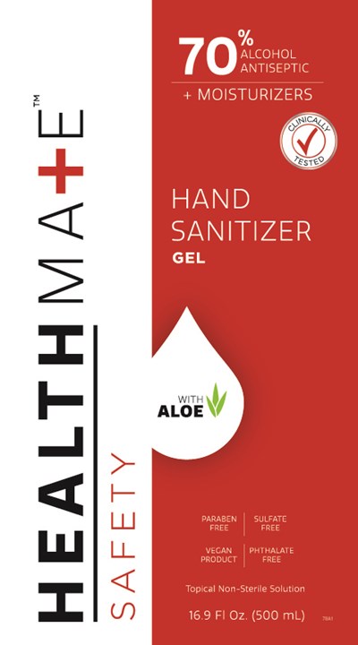Front Label (500 mL Hm Hand Sanitizer Gel Aloe)